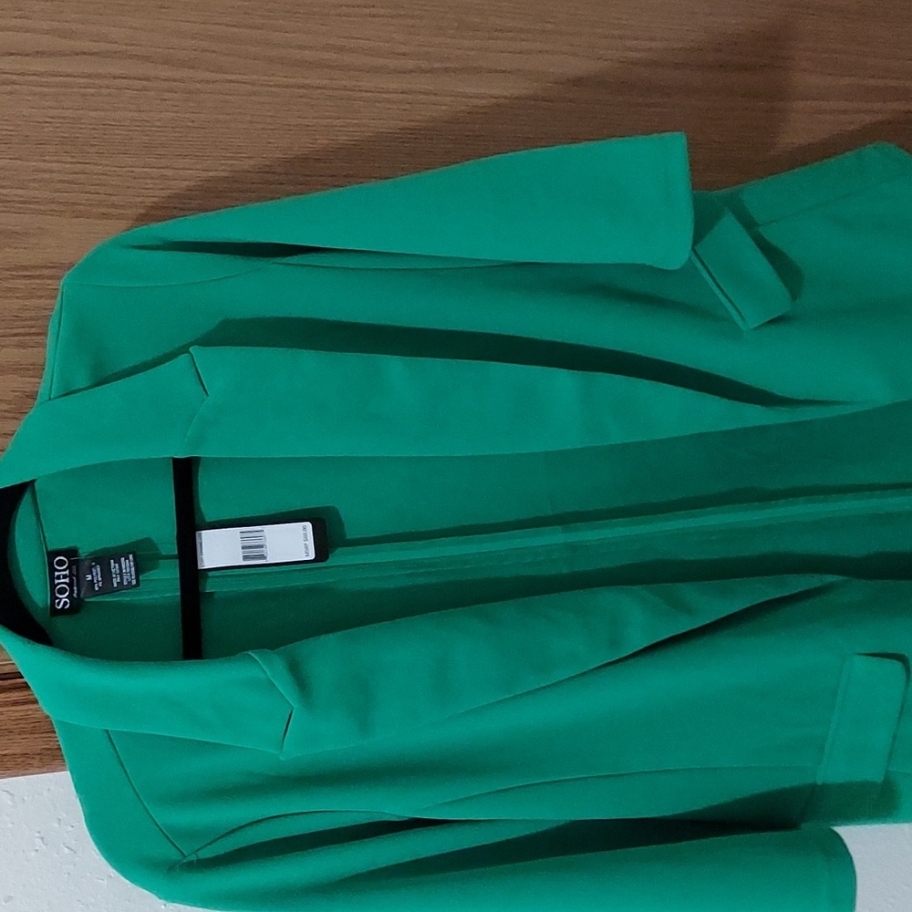 NWT DARK GREEN BLAZER
